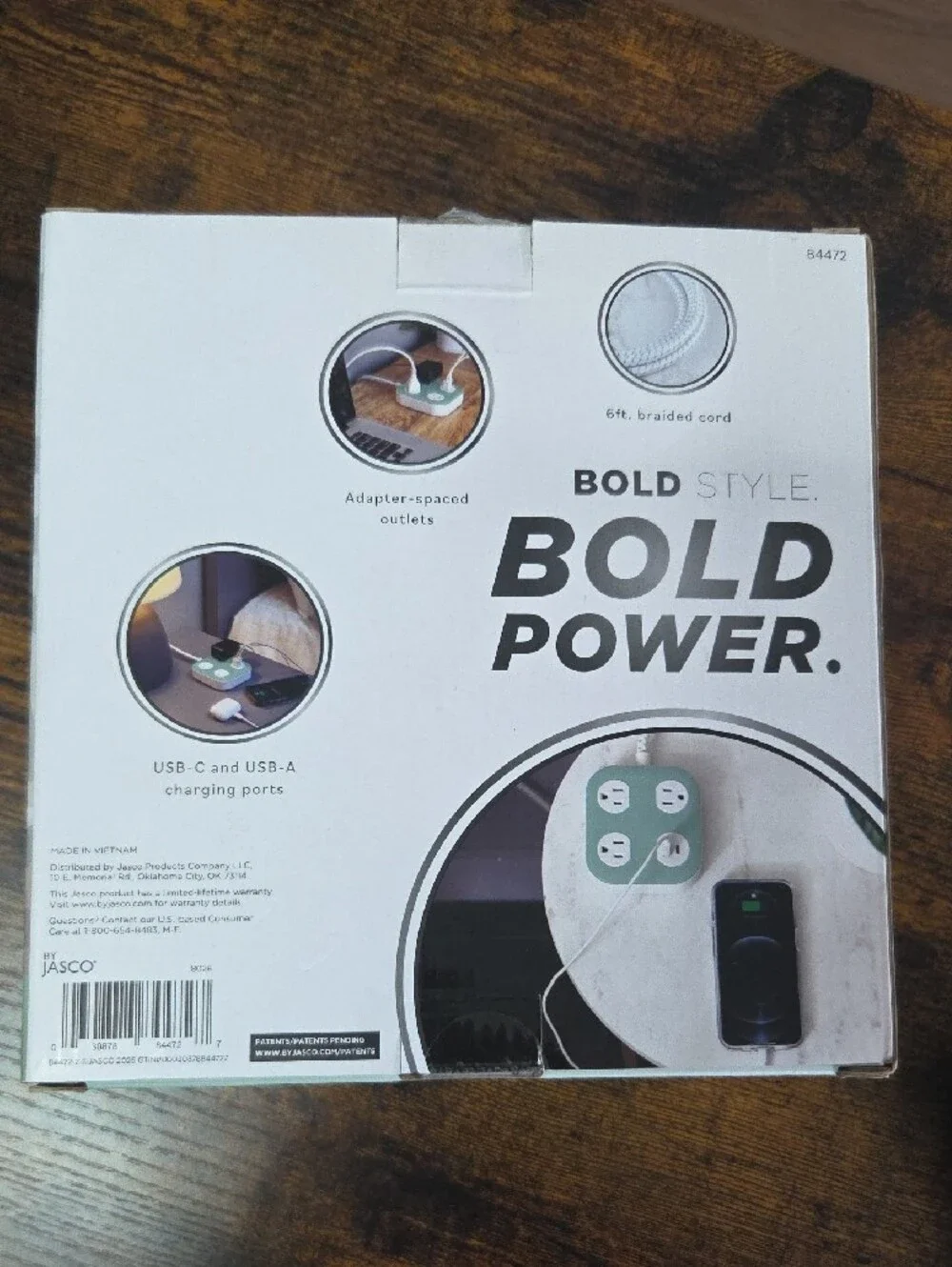 Bold Style Bold Power Charging Station With Usb-C And Usb-A Sage Green